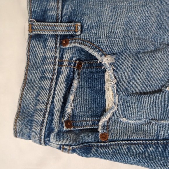 Abercrombie & Fitch Blue Jean Shorts - Picture 5 of 13